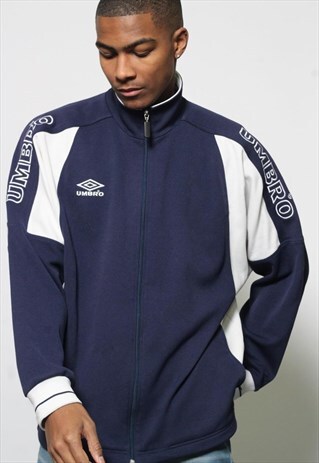 VINTAGE UMBRO TRACK JACKET BLUE