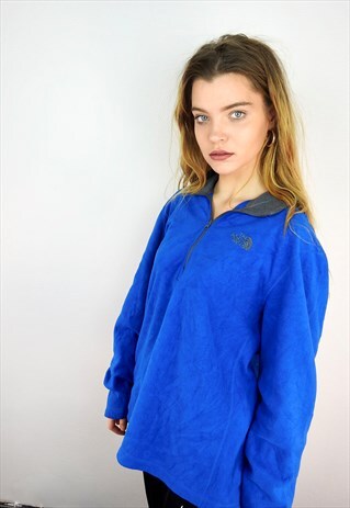 90'S NORTH FACE ROYAL BLUE FLEECE
