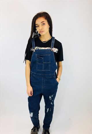 VINTAGE DENIM DUNGAREES