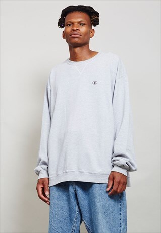 VINTAGE MARL GREY 90'S CHAMPION SWEATSHIRT