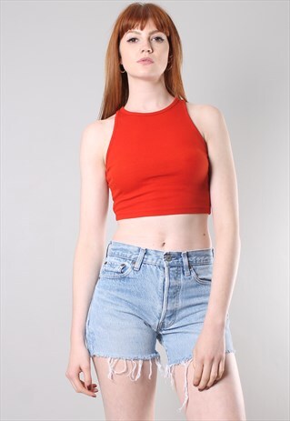 VINTAGE 90S LEVIS CUT OFF DENIM FESTIVAL SHORTS