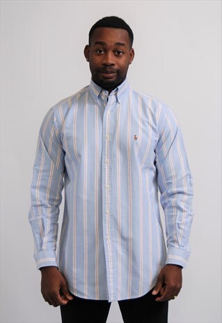 VINTAGE POLO RALPH LAUREN CANDYSTRIPE SHIRT