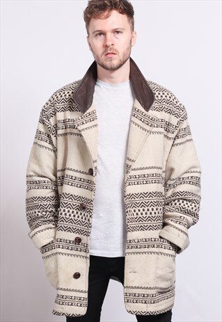 VINTAGE AZTEC INCA JACKET