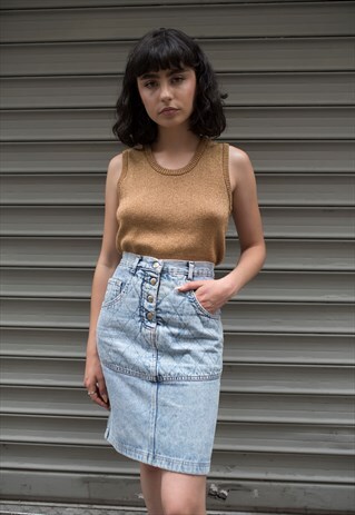 DENIM SKIRT