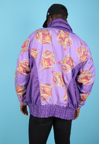 VINTAGE MULTICOLOURED PADDED JACKET NJ330