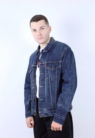 LEVIS DENIM TATTERED ORIGINAL MEN JACKET
