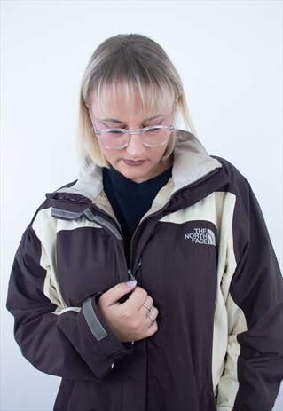 VINTAGE THE NORTH FACE HYVENT OUTDOOR JACKET WITH HOOD
