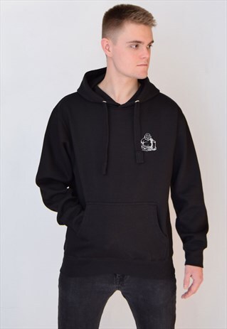 BLACK BUDDHA HOODIE