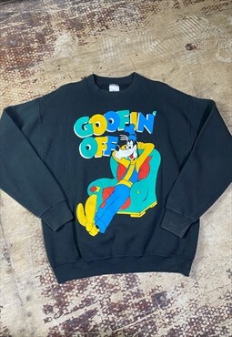 Vintage Rare 80s Disney USA Made Graphic Sweatshirt