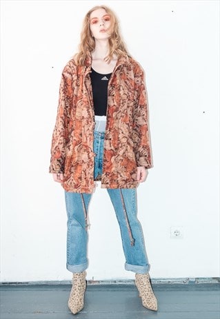 VINTAGE SOVIET PRINT JACKET / UNISEX