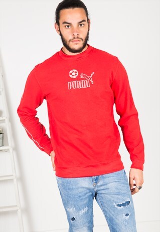 VINTAGE 90'S PUMA SWEATSHIRT / S0953