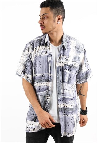 VINTAGE PATTERNED SHIRT PSAW432D