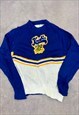 USA COLLEGE SPORTS KNITTED JUMPER CARLETON KNIGHTS SWEATER