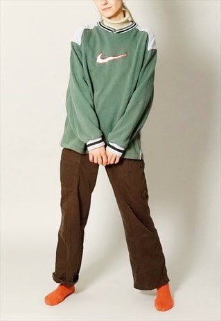 green nike jumper