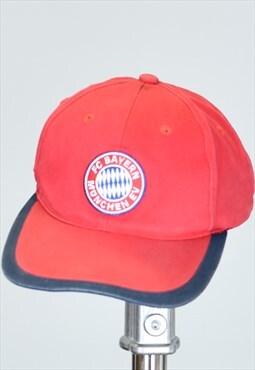 Vintage Adidas Bayern Munich Cap Red