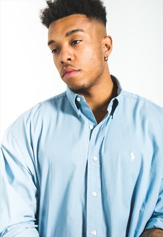 VINTAGE 80S CLASSIC POLO RALPH LAUREN SHIRT/ 4952