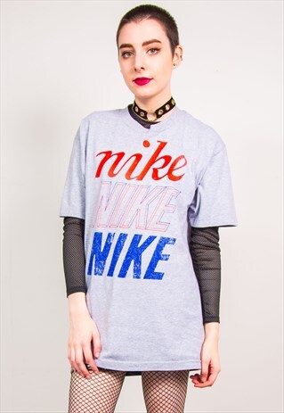NIKE VINTAGE 90'S GREY T-SHIRT