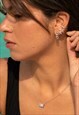 WOMEN'S CONCH EAR CUFFS WITH ROUND STONES - PAIR - GOLD