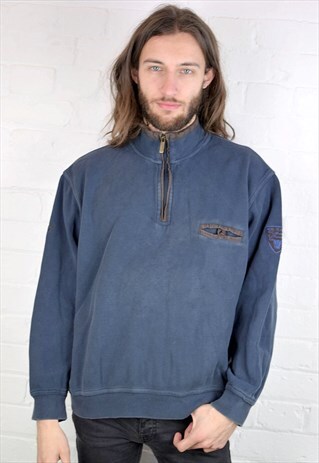 VINTAGE 90'S 1/4 ZIP SWEATSHIRT