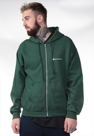 VINTAGE CHAMPION FULL ZIP HOODIE