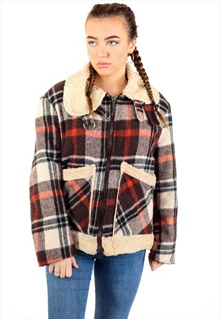 VINTAGE FLANNEL JACKET J2709