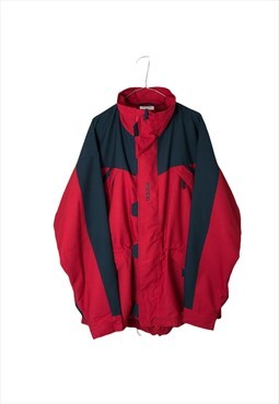 Vintage 90s Adidas Red XL coat Spellout