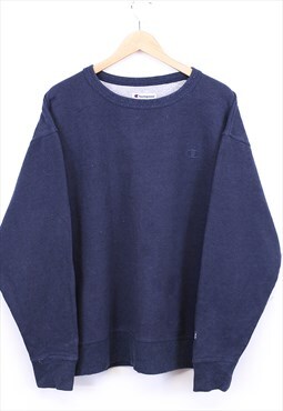 Vintage Champion Sweatshirt Dark Grey Pullover Crewneck 90s