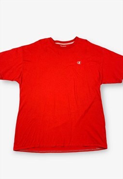 Vintage champion logo t-shirt red 2xl BV17428