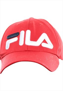 Vintage Fila Red Embroidery Cap - XS