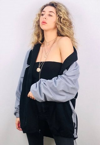VINTAGE OVERSIZED NYLON JACKET