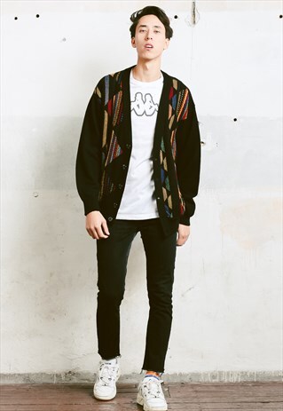 VINTAGE 90S COOGI STYLE CARDIGAN