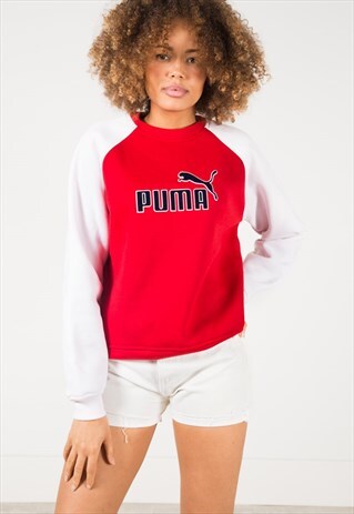VINTAGE 90'S PUMA SWEATSHIRT / S1039