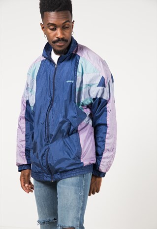 VINTAGE 80S USA ADIDAS SHELL SPORT JACKET / S1331