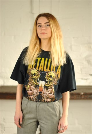 VINTAGE METALLICA OVERSIZED BAND TOUR T-SHIRT