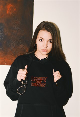 LOVELY BUT DEADLY HOODIE
