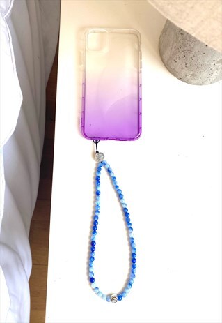 THE CLEOPATRA PHONE STRAP (WITH HEALING AGATE CRYSTALS)