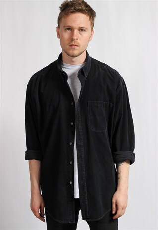 VINTAGE OVERSIZED CORDUROY SHIRT