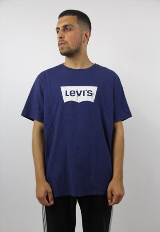 VINTAGE LEVI'S NAVY T-SHIRT