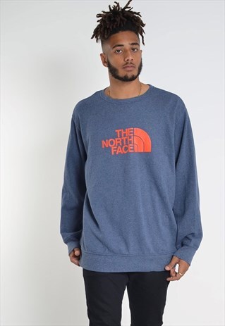 VINTAGE THE NORTH FACE SWEATSHIRT IN BLUE