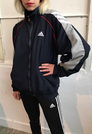 VINTAGE 90' OLDSCHOOL CLASSIC GREY ADIDAS SWEATSHIRT