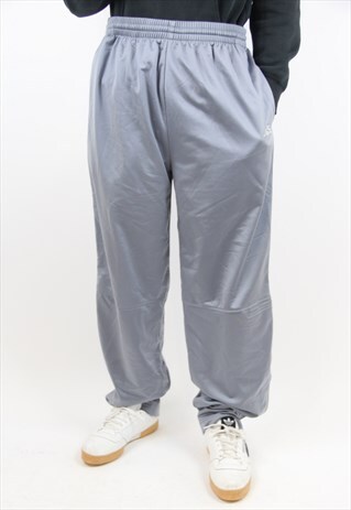 VINTAGE KAPPA GREY 90'S TRACKSUIT BOTTOMS