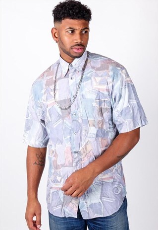 VINTAGE PATTERNED SHIRT S1085