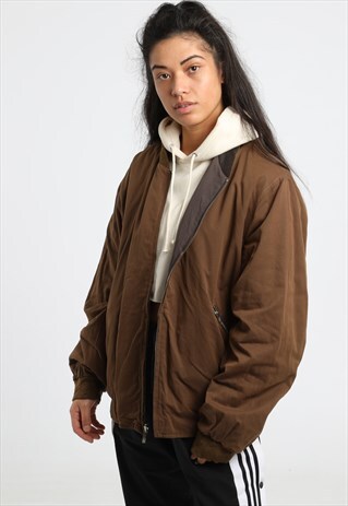 90S LACOSTE REVERSIBLE BOMBER JACKET