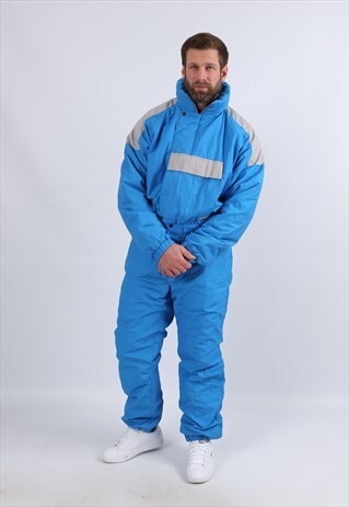 VINTAGE MATINAL FULL SKI SUIT SNOW UK L 42 - 44" (53X)