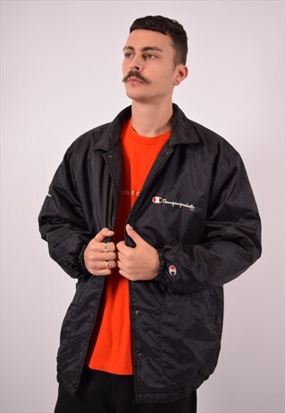 VINTAGE CHAMPION OVERJACKET BLACK