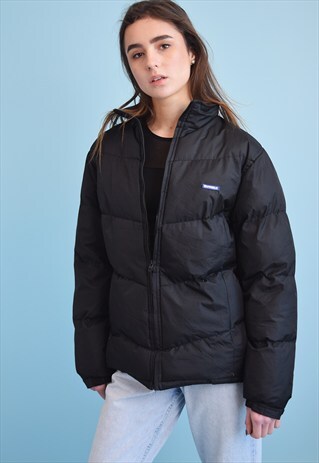 VINTAGE 90'S RETRO SPORTS PUFFER PADDED JACKET