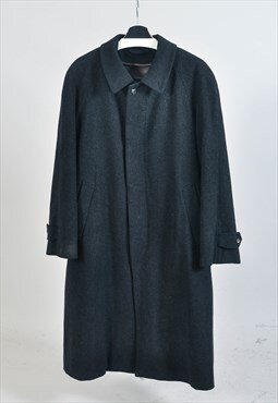 Vintage 90s Lodenfrey wool coat in grey