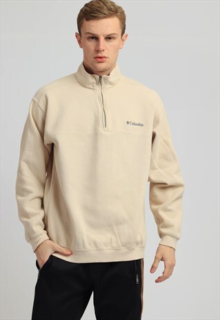 VINTAGE COLUMBIA 1/4 ZIP SWEATSHIRT