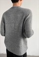 MEN'S WOOL CREW NECK SWEATER AW VOL.2