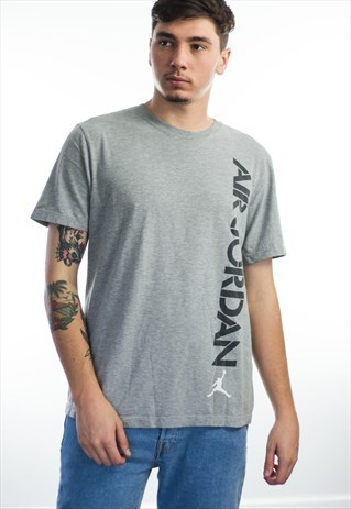 VINTAGE AIR JORDAN LOGO T-SHIRT 90S L 6.4